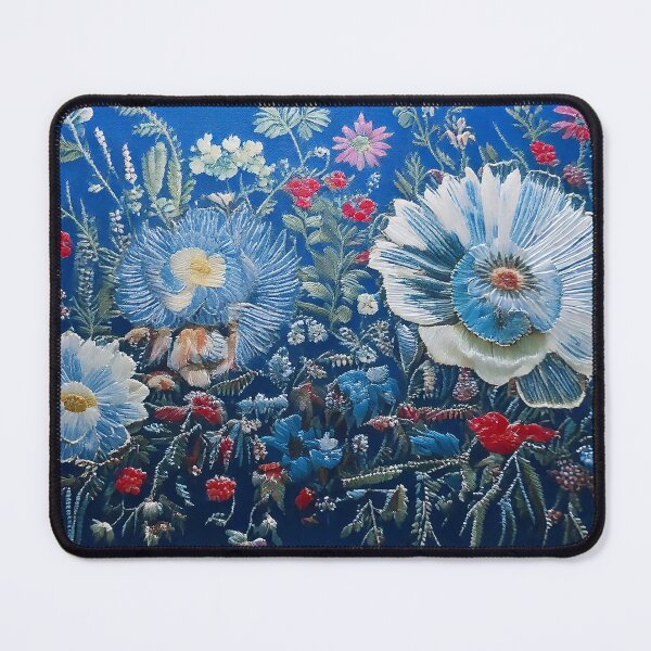 Item preview, Embroidered flower garden designed and sold by samaroMX.