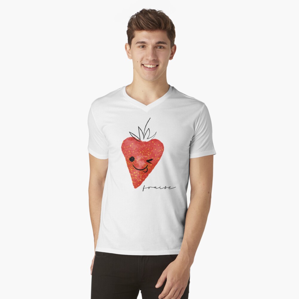 Item preview, V-Neck T-Shirt designed and sold by HoopandHoller.