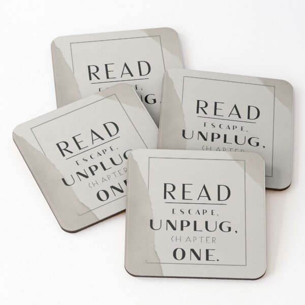Item preview, Minimalist Reading Quote Art designed and sold by LEOdesignerArt.