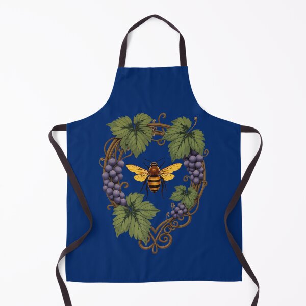 Item preview, Arkansan State Honey Bee And Grape Vine Vector Design designed and sold by taiche.