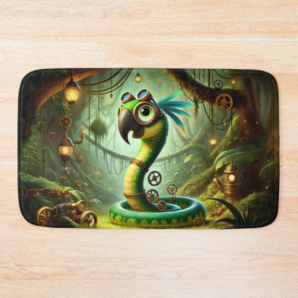 Item preview, Steampunk Parrot Snake designed and sold by Sillytoe.