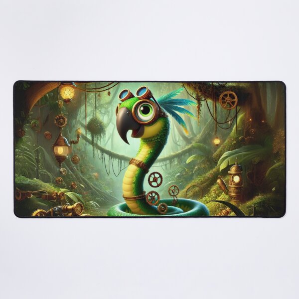 Item preview, Steampunk Parrot Snake designed and sold by Sillytoe.