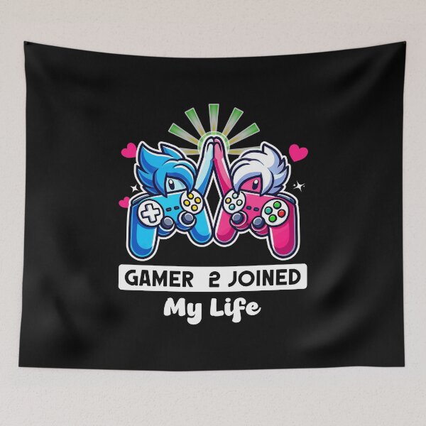 Item preview, Gamer 2 joined my life designed and sold by Visual-digital.