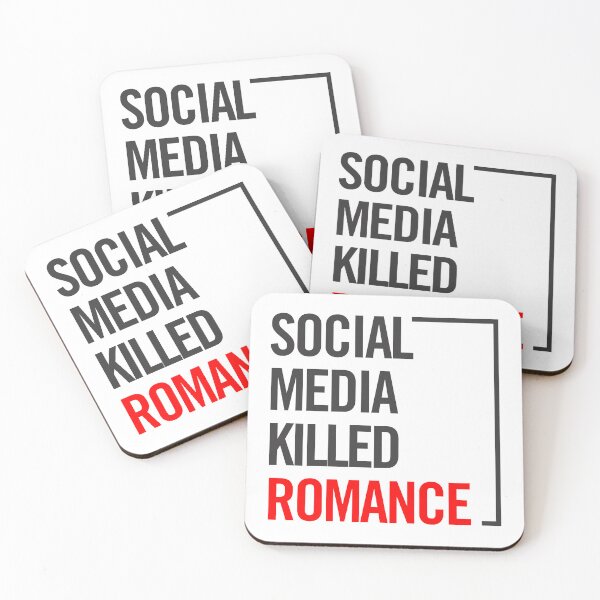 Item preview, "Social Media Killed Romance – Ghosted, Left on Read, and Love Lost" designed and sold by artworkathome.