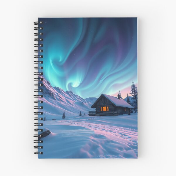 Item preview, Northern lights forest designed and sold by Arusikd.
