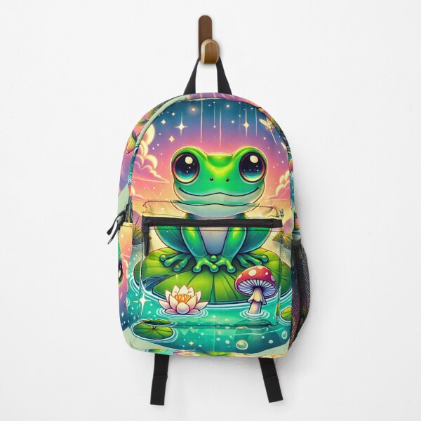Item preview, Frog on Magical Lily Pad designed and sold by KittyKatto.