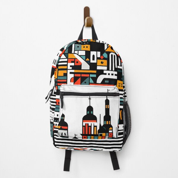 Item preview, Tallinn Cubism Art – Medieval Charm with a Modern Twist designed and sold by OzzFrequency.