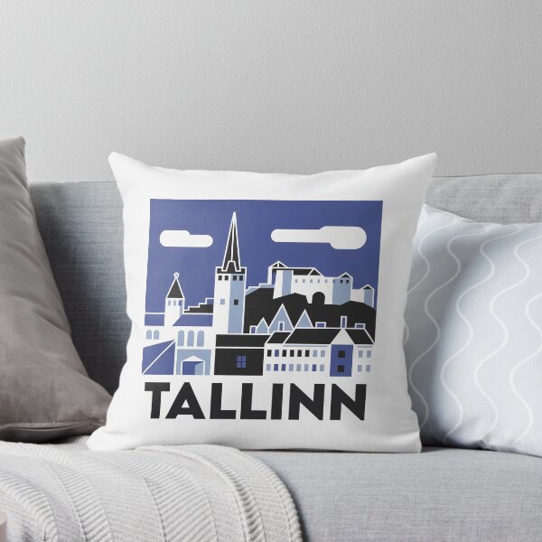 Item preview, Tallinn Cubism Art – Medieval Charm with a Modern Twist designed and sold by OzzFrequency.