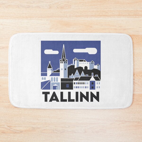 Item preview, Tallinn Cubism Art – Medieval Charm with a Modern Twist designed and sold by OzzFrequency.