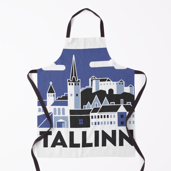 Item preview, Tallinn Cubism Art – Medieval Charm with a Modern Twist designed and sold by OzzFrequency.