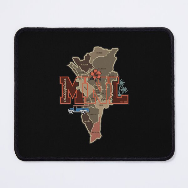 Item preview, Manila Philippines City Map designed and sold by Geek-O-MNL.