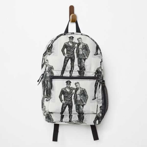 Item preview, From Russia With Love. Gay Leather Bikers Freedomovich Collective Russian Gay Pride Graphic Design designed and sold by ItsAKinkThing.