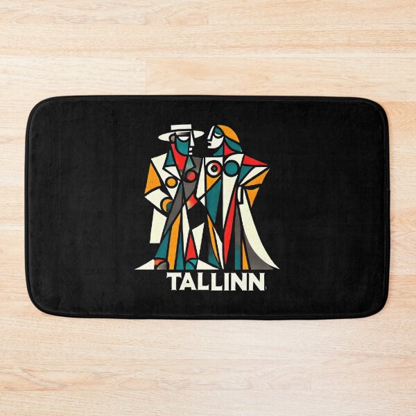 Item preview, Tallinn Cubism Art – Medieval Charm with a Modern Twist designed and sold by OzzFrequency.