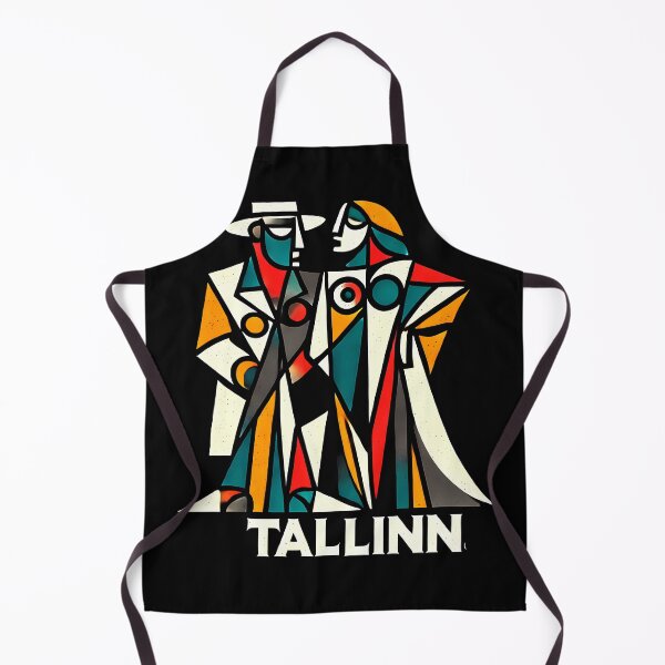 Item preview, Tallinn Cubism Art – Medieval Charm with a Modern Twist designed and sold by OzzFrequency.