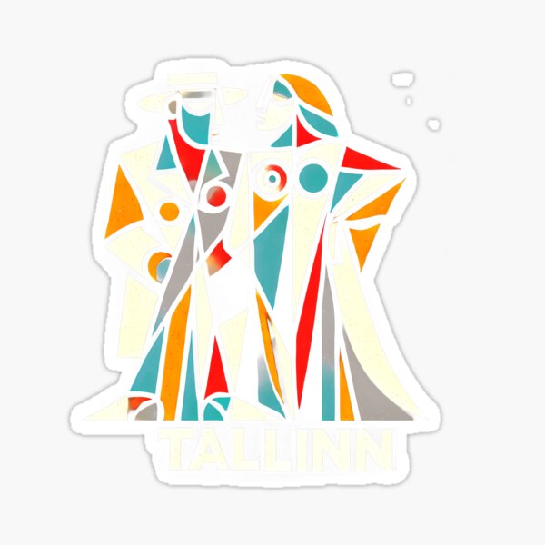 Item preview, Tallinn Cubism Art – Medieval Charm with a Modern Twist designed and sold by OzzFrequency.