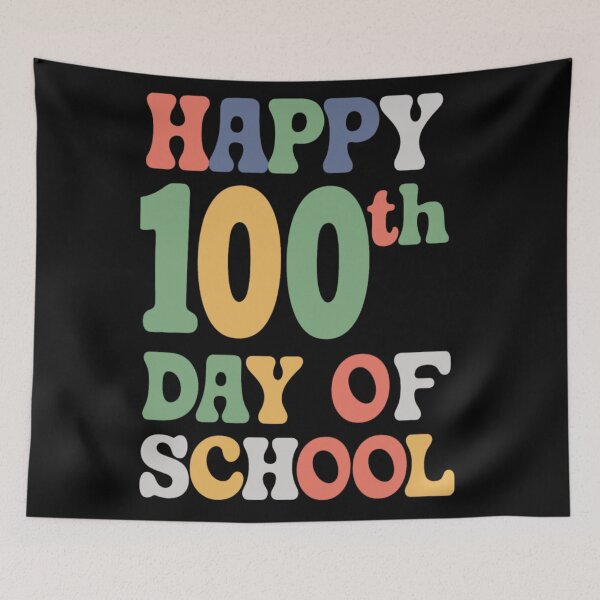 Item preview, 100 Days of School Happy 100th Day designed and sold by KitonicTees.
