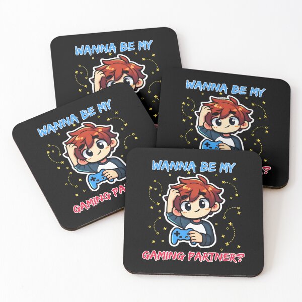 Item preview, Wanna be my gaming partner? designed and sold by Visual-digital.