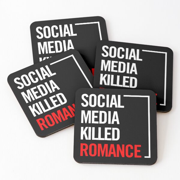 Item preview, "Social Media Killed Romance – Ghosted, Left on Read, and Love Lost" designed and sold by artworkathome.