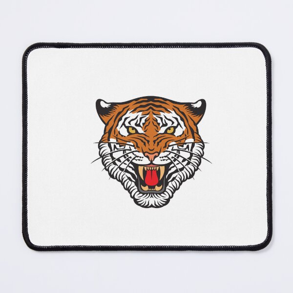 Item preview, Tiger Face Sticker designed and sold by hsstudio2025.
