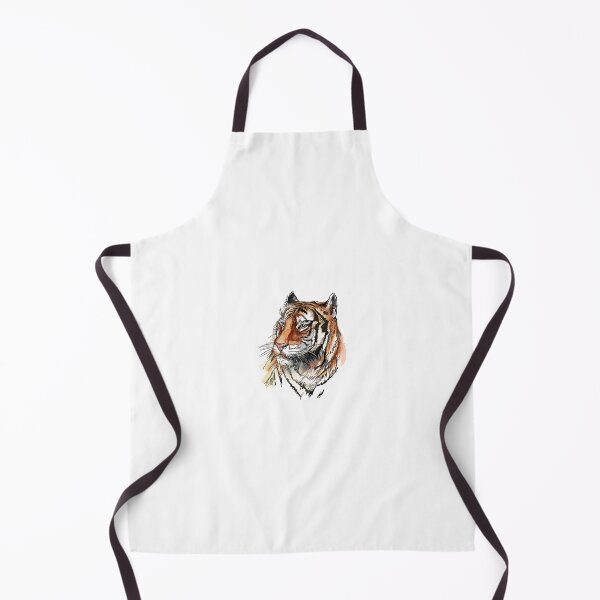 Item preview, Tiger Face Sticker designed and sold by hsstudio2025.