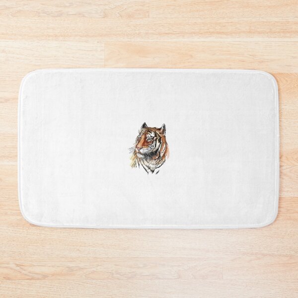 Item preview, Tiger Face Sticker designed and sold by hsstudio2025.