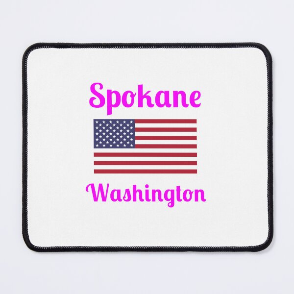 Item preview, Spokane Washington state - Stylish Prints, designed and sold by Fleetwood1994.