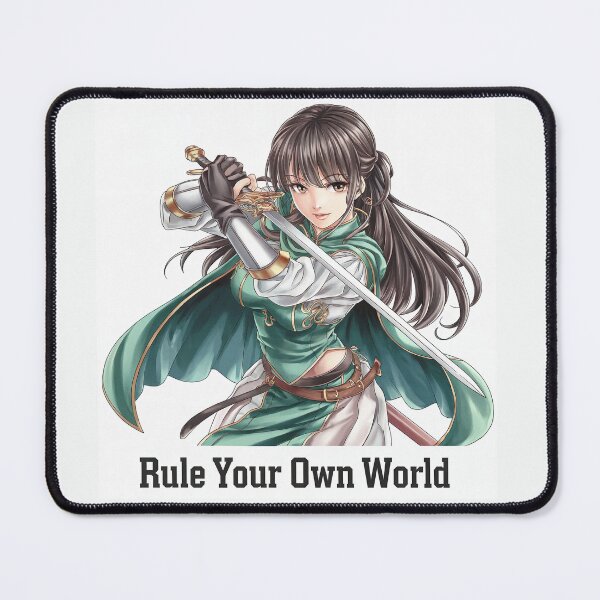 Item preview, Rule Your Own World Medieval Warrior Girl designed and sold by Osintown.