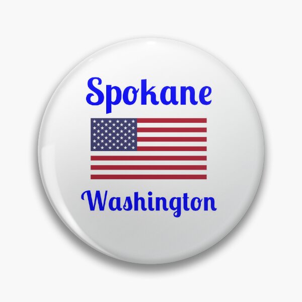 Item preview, Spokane Washington state - Stylish Prints, designed and sold by Fleetwood1994.