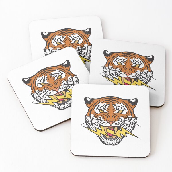 Item preview, Tiger Face Sticker designed and sold by hsstudio2025.