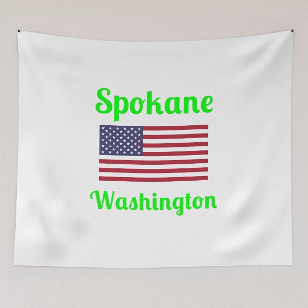 Item preview, Spokane Washington state - Stylish Prints, designed and sold by Fleetwood1994.