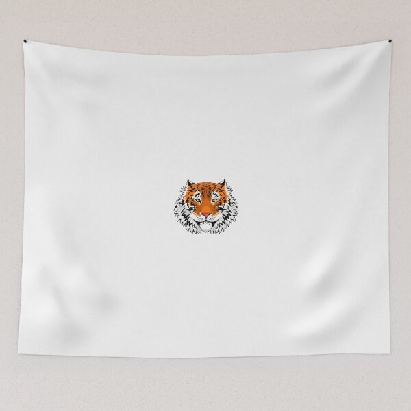 Item preview, Tiger Face Sticker designed and sold by hsstudio2025.