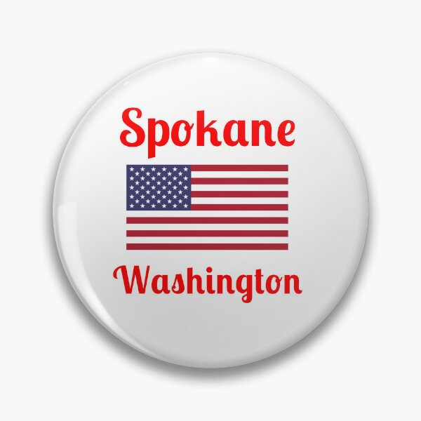 Item preview, Spokane Washington state - Stylish Prints, designed and sold by Fleetwood1994.