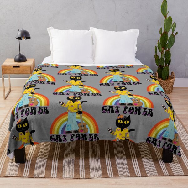 Item preview, cat power - seventies rainbow designed and sold by A-mici-marina.