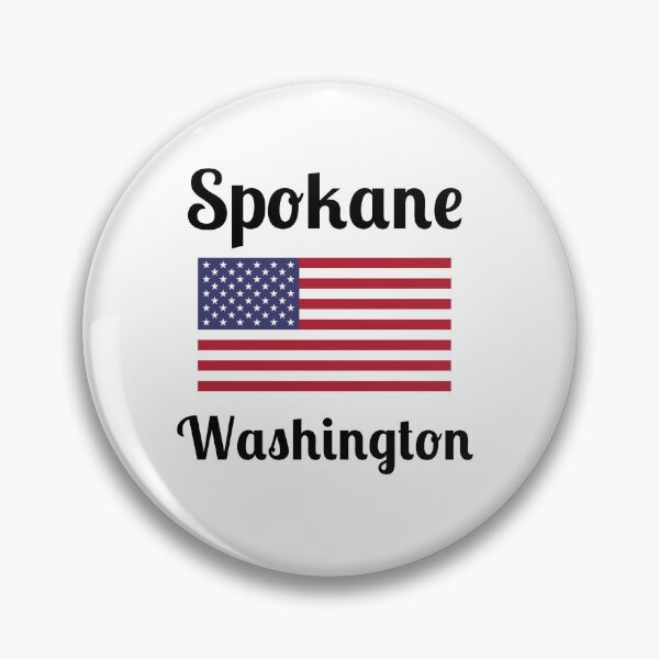 Item preview, Spokane Washington state - Stylish Prints, designed and sold by Fleetwood1994.