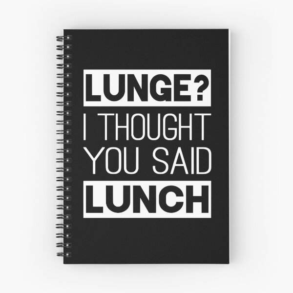 Item preview, Lunge? I Thought You Said Lunch designed and sold by coolfuntees.
