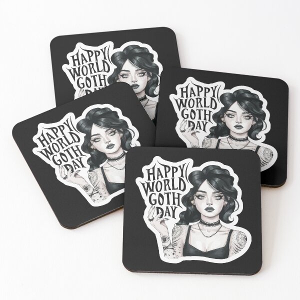 Item preview, Happy World Goth Day designed and sold by UrbanChillz.