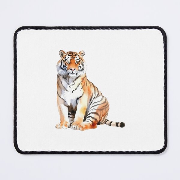 Item preview, Tiger Face Sticker designed and sold by hsstudio2025.