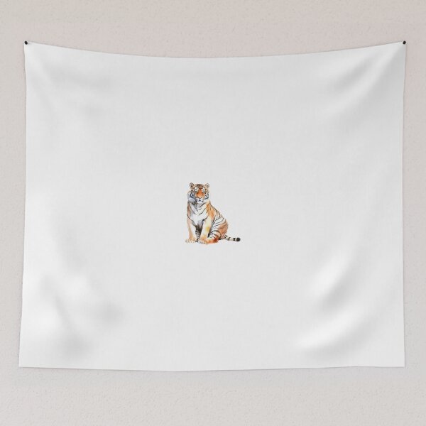 Item preview, Tiger Face Sticker designed and sold by hsstudio2025.