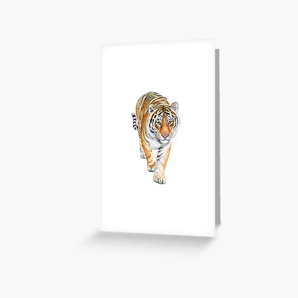 Item preview, Tiger Face Sticker designed and sold by hsstudio2025.
