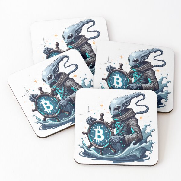 Item preview, Bitcoin Voyage Sailing the Digital Seas designed and sold by RadDeck.
