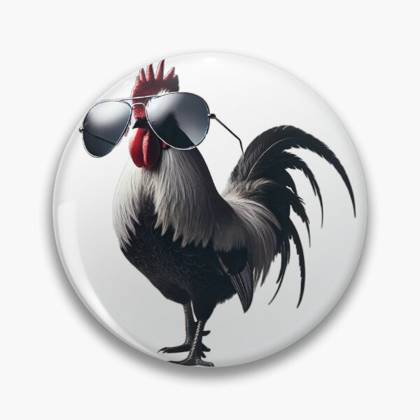 Item preview, Cool Rooster in Aviator Sunglasses designed and sold by KittyKatto.