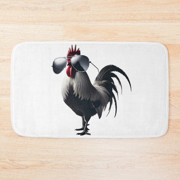 Item preview, Cool Rooster in Aviator Sunglasses designed and sold by KittyKatto.