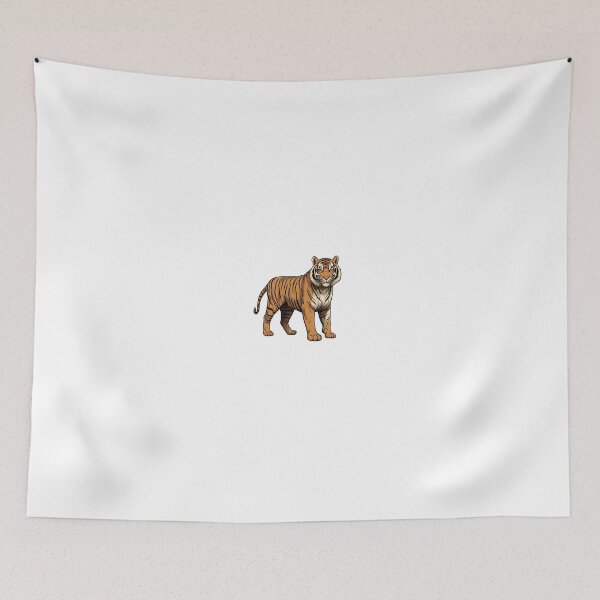 Item preview, Tiger Face Sticker designed and sold by hsstudio2025.