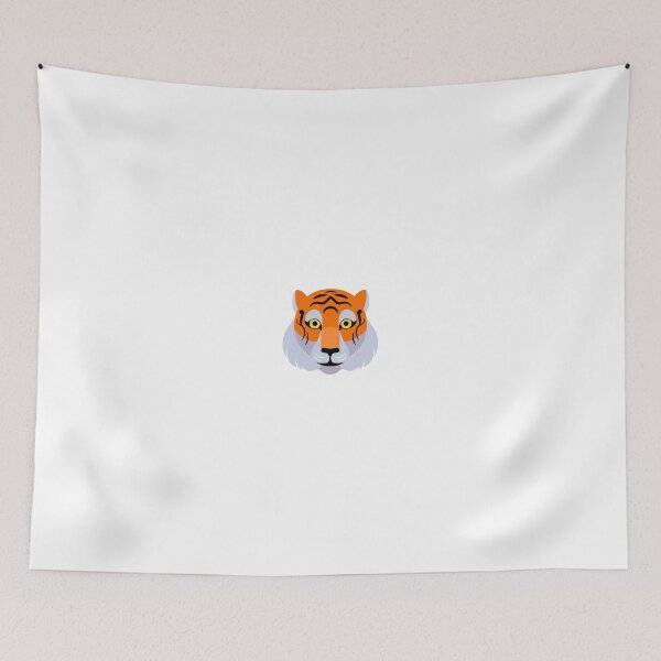 Item preview, Tiger Face Sticker designed and sold by hsstudio2025.