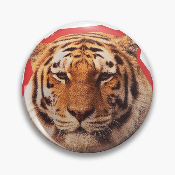 Item preview, Tiger Face Sticker designed and sold by hsstudio2025.