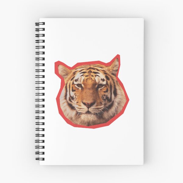 Item preview, Tiger Face Sticker designed and sold by hsstudio2025.