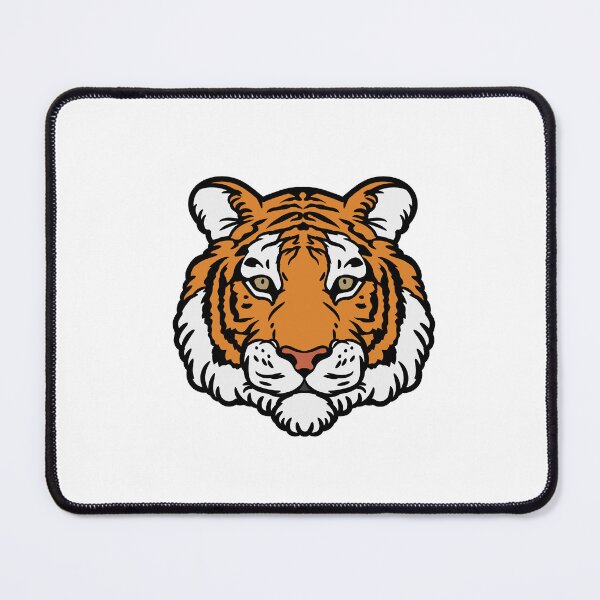 Item preview, Tiger Face Sticker designed and sold by hsstudio2025.