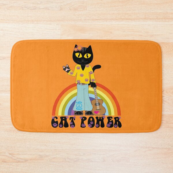 Item preview, cat power - seventies rainbow designed and sold by A-mici-marina.