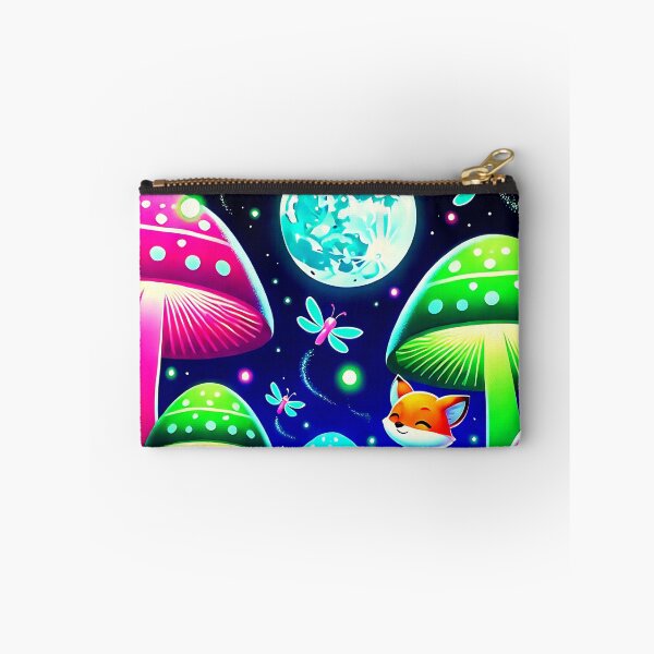 Item preview, Neon Forest Fantasy with Fox and Fireflies designed and sold by Taans-Creation.