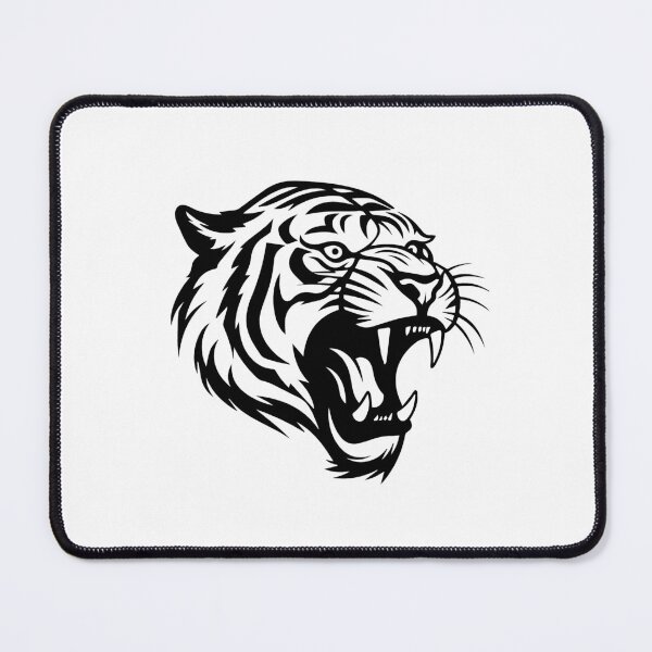 Item preview, Tiger Face Sticker designed and sold by hsstudio2025.